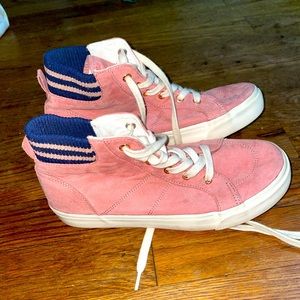 High top sneakers
